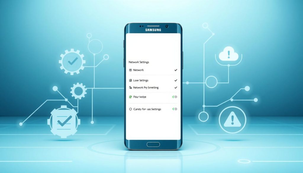 Samsung Network Settings Reset Preparation