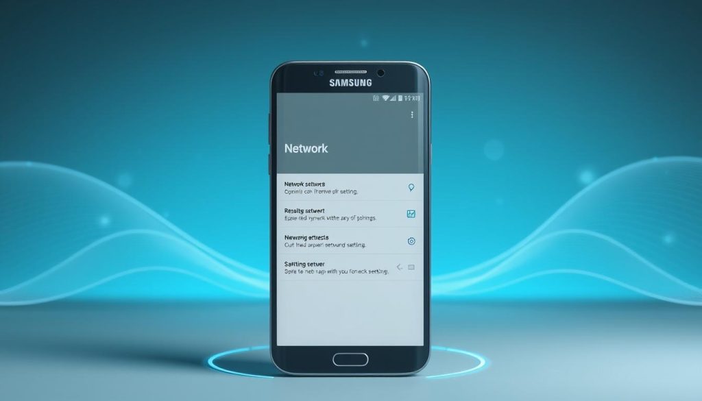 Samsung Network Settings Reset Process