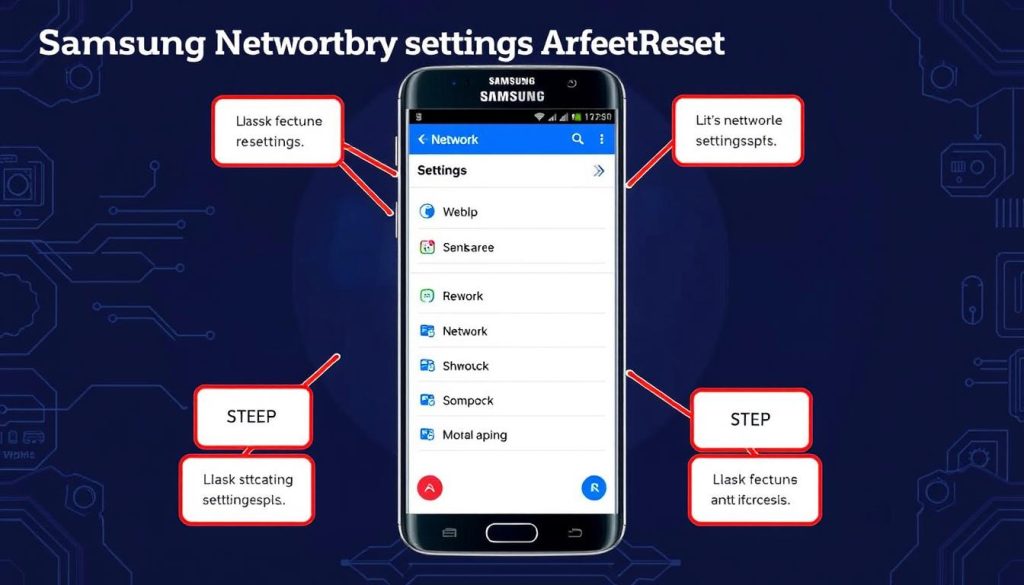 Samsung Network Settings Reset Process