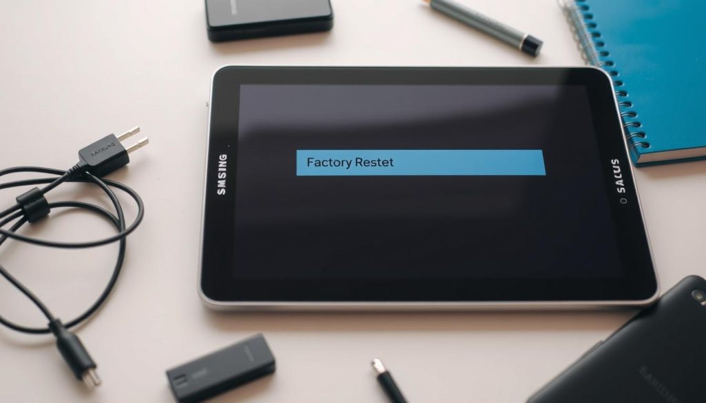 samsung tablet hard reset