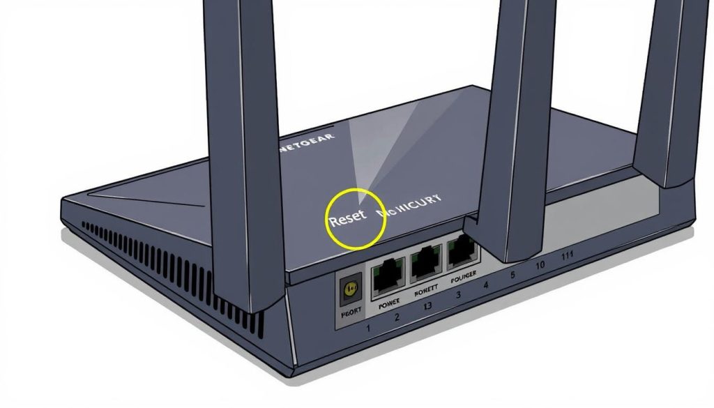 Netgear Router Reset Button Location