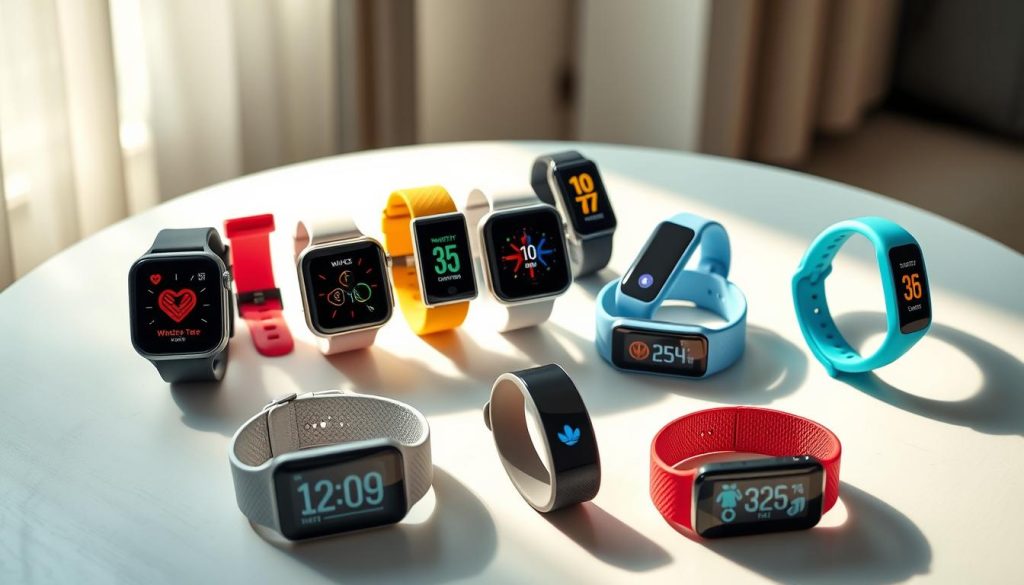 Senior-friendly fitness wearables for elderly