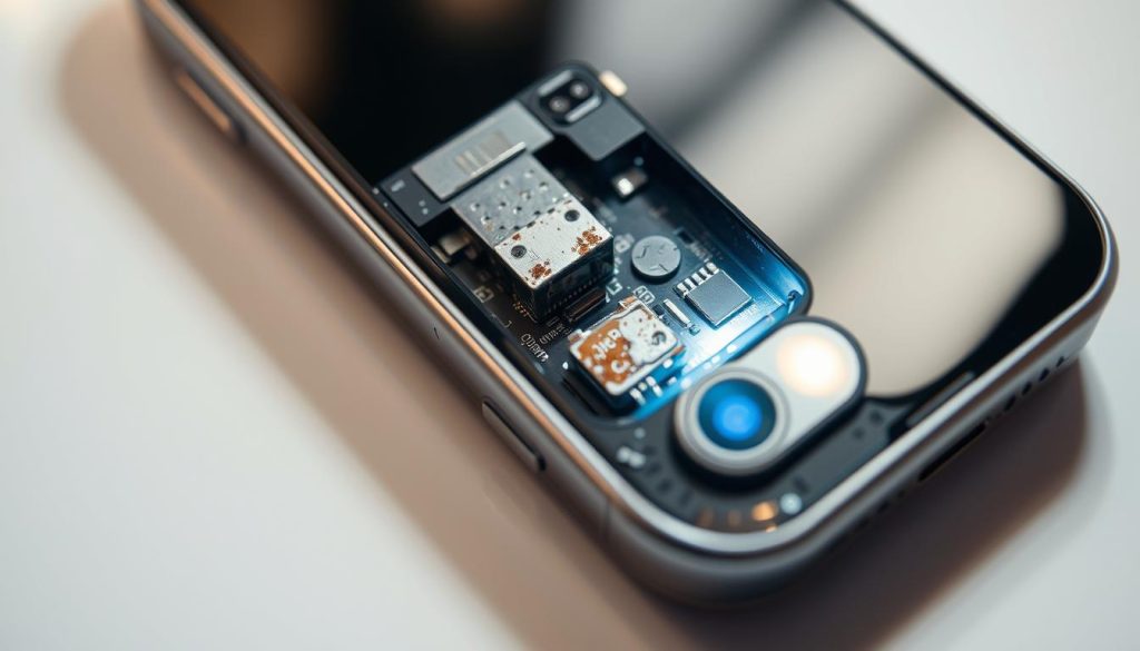 iPhone water damage diagnosis