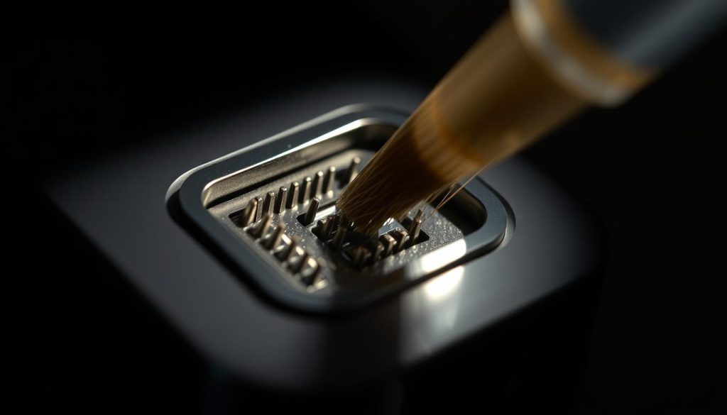 iphone charging port cleaning